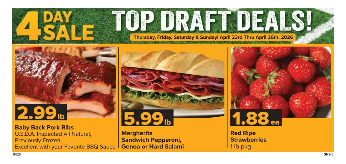 Shop 'n Save catalogue | Our best deals for you | 2026-04-23T00:00:00.000Z - 2026-04-26T00:00:00.000Z