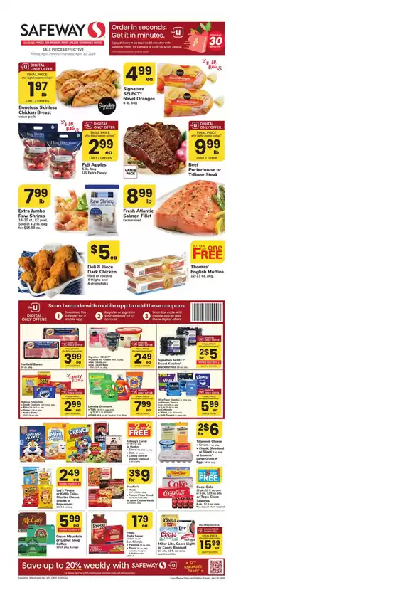 Safeway catalogue | Discover attractive offers | 2026-04-24T00:00:00.000Z - 2026-04-30T00:00:00.000Z
