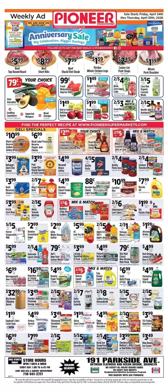 Pioneer Supermarkets catalogue | Offers for bargain hunters | 2026-04-24T00:00:00.000Z - 2026-04-30T00:00:00.000Z