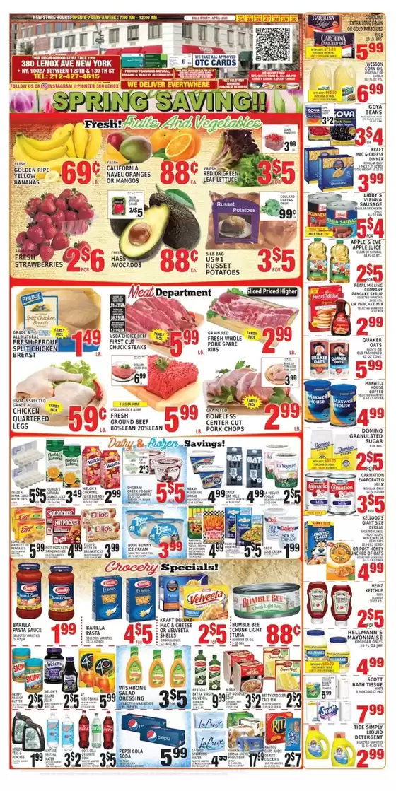 Pioneer Supermarkets catalogue | Top deals and discounts | 2026-04-24T00:00:00.000Z - 2026-04-30T00:00:00.000Z