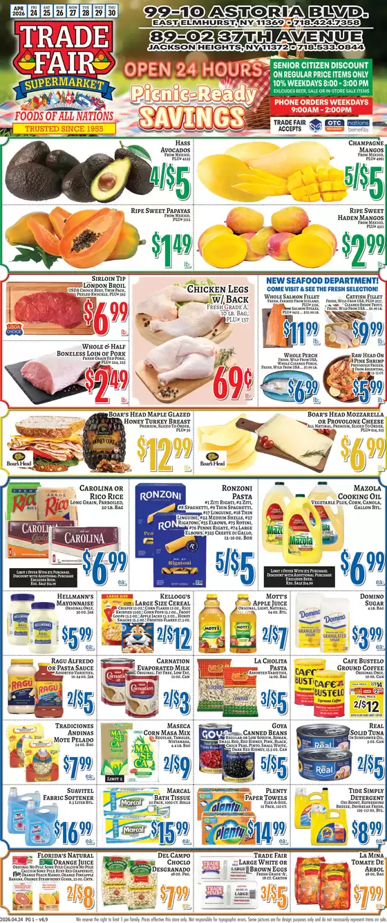 Trade Fair Supermarket catalogue | Exclusive bargains | 2026-04-24T00:00:00.000Z - 2026-04-30T00:00:00.000Z
