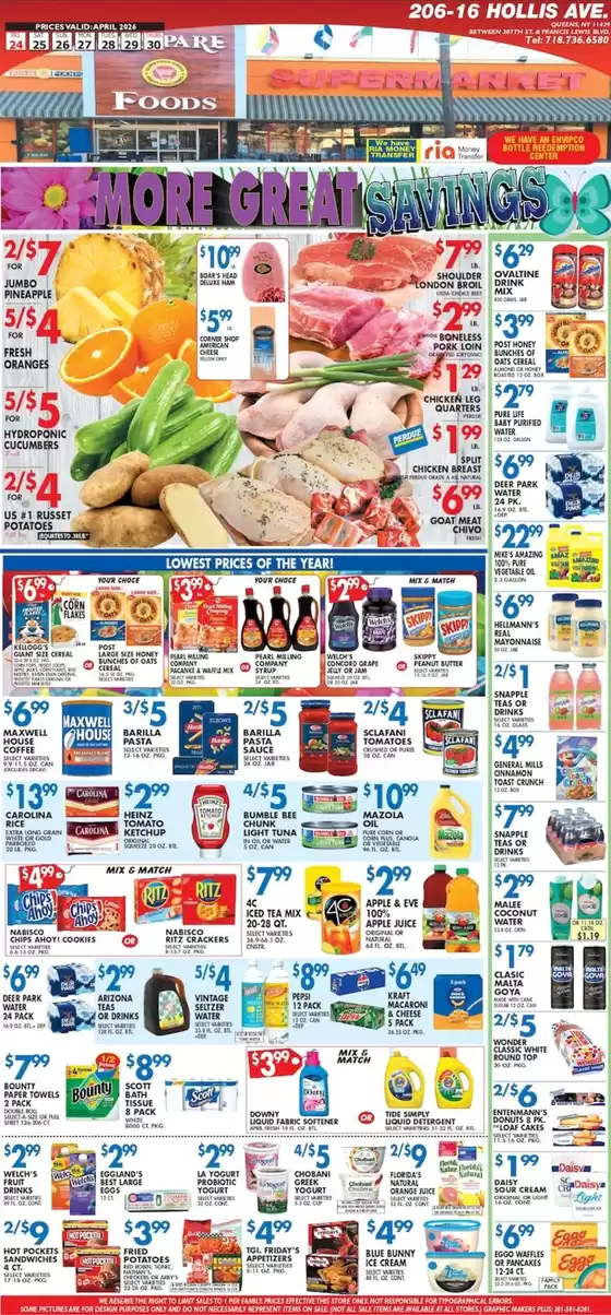 Compare Foods catalogue | Great discounts on selected products | 2026-04-24T00:00:00.000Z - 2026-04-30T00:00:00.000Z