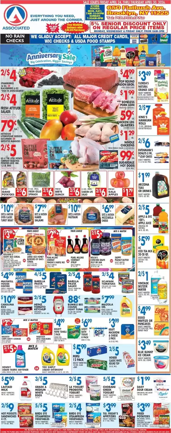 Associated catalogue | Exclusive deals for our customers | 2026-04-24T00:00:00.000Z - 2026-04-30T00:00:00.000Z