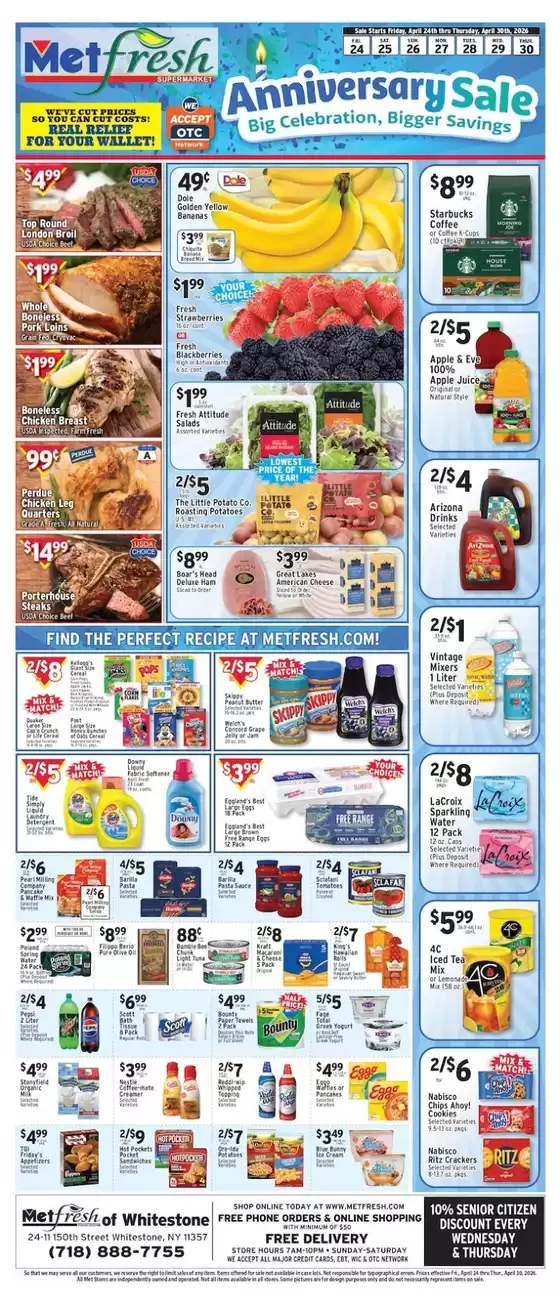 Met Foodmarkets catalogue | Top offers for smart savers | 2026-04-24T00:00:00.000Z - 2026-04-30T00:00:00.000Z
