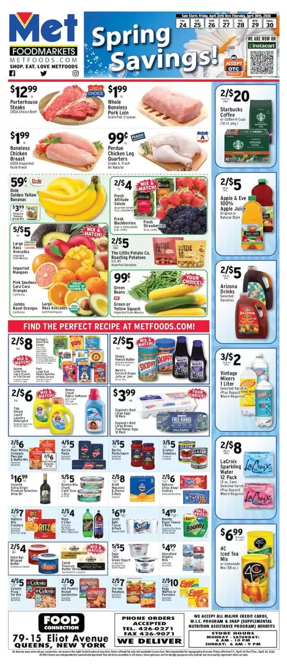 Met Foodmarkets catalogue | Save now with our deals | 2026-04-24T00:00:00.000Z - 2026-04-30T00:00:00.000Z