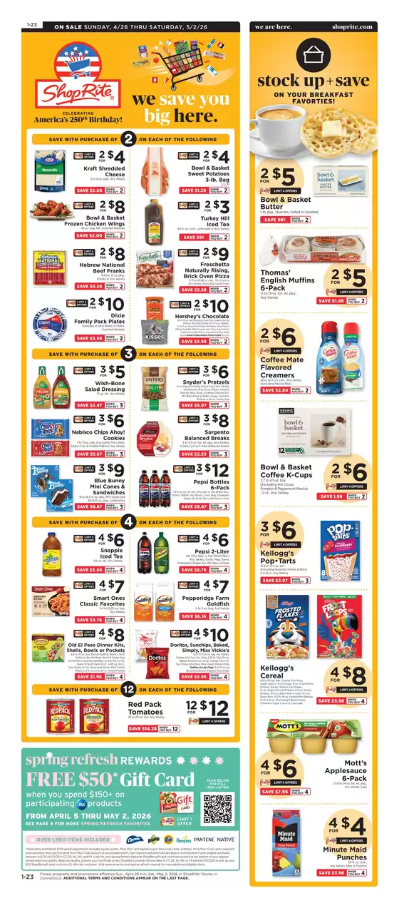 ShopRite catalogue | Offers for bargain hunters | 2026-04-23T00:00:00.000Z - 2026-05-02T00:00:00.000Z