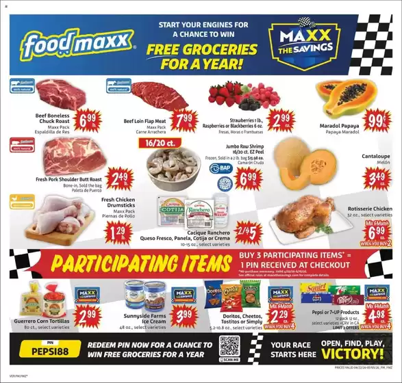 Foodmaxx catalogue | Special offers for you | 2026-04-22T00:00:00.000Z - 2026-05-05T00:00:00.000Z
