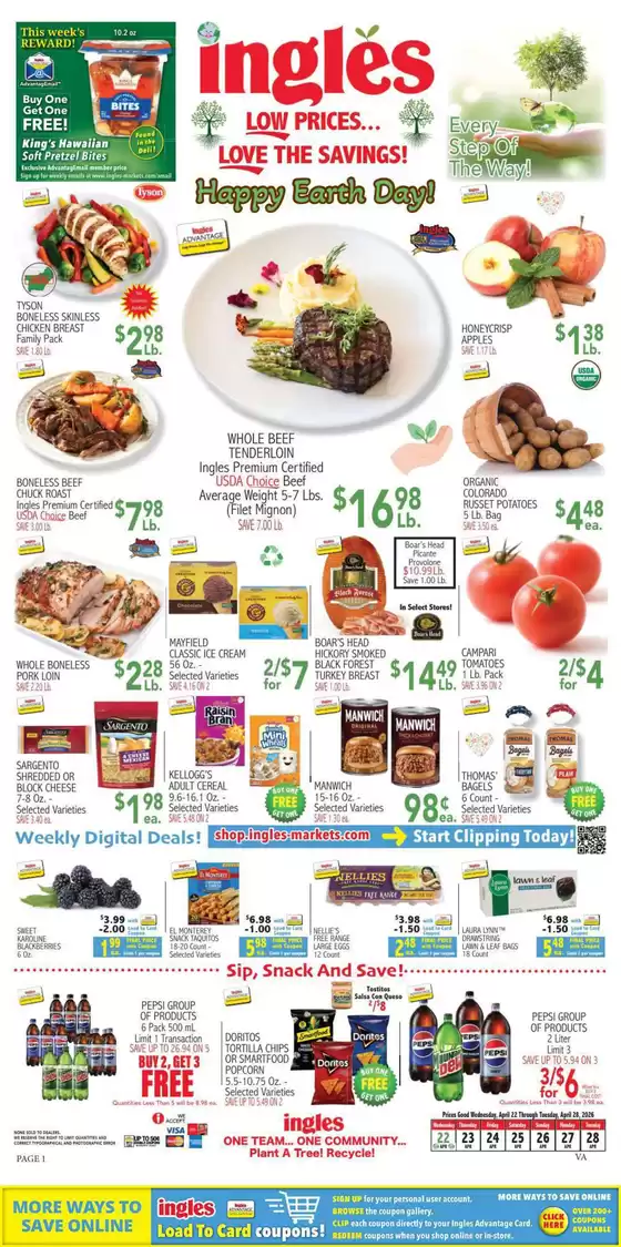 Ingles Markets catalogue | Exclusive deals and bargains | 2026-04-22T00:00:00.000Z - 2026-04-28T00:00:00.000Z