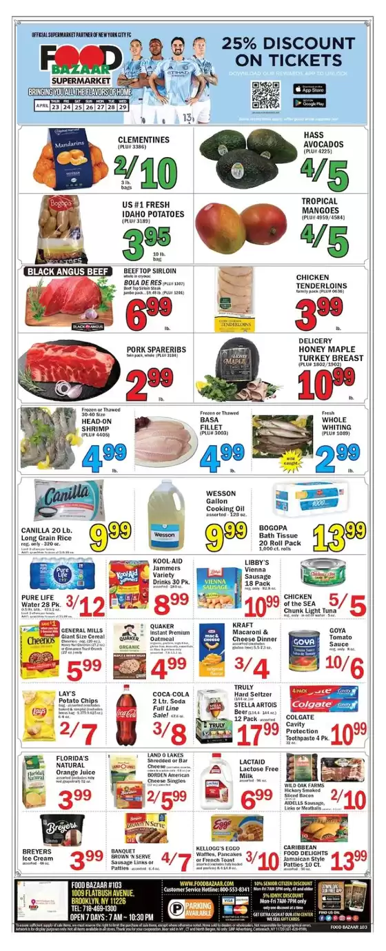 Food Bazaar catalogue | Great offer for all customers | 2026-04-23T00:00:00.000Z - 2026-04-29T00:00:00.000Z