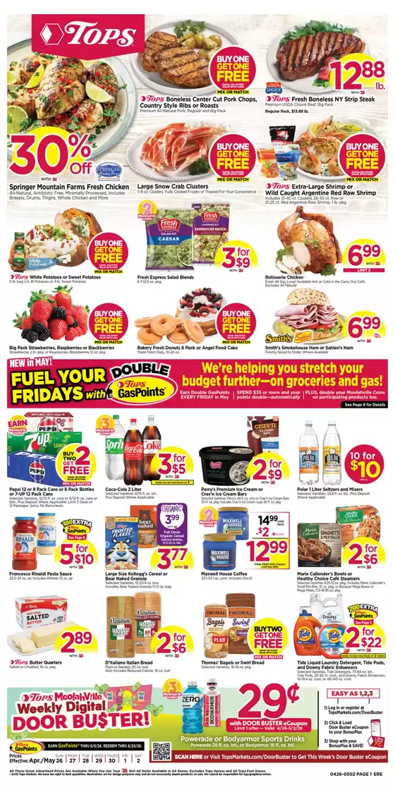 Tops catalogue | Exclusive deals for our customers | 2026-04-26T00:00:00.000Z - 2026-05-02T00:00:00.000Z