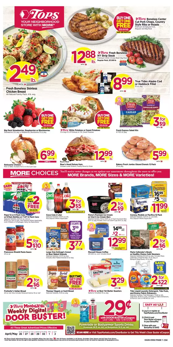 Tops catalogue | Offers for bargain hunters | 2026-04-26T00:00:00.000Z - 2026-05-02T00:00:00.000Z