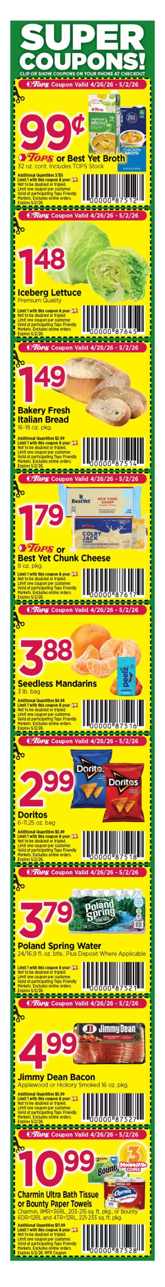 Tops catalogue | Current bargains and offers | 2026-04-26T00:00:00.000Z - 2026-05-02T00:00:00.000Z