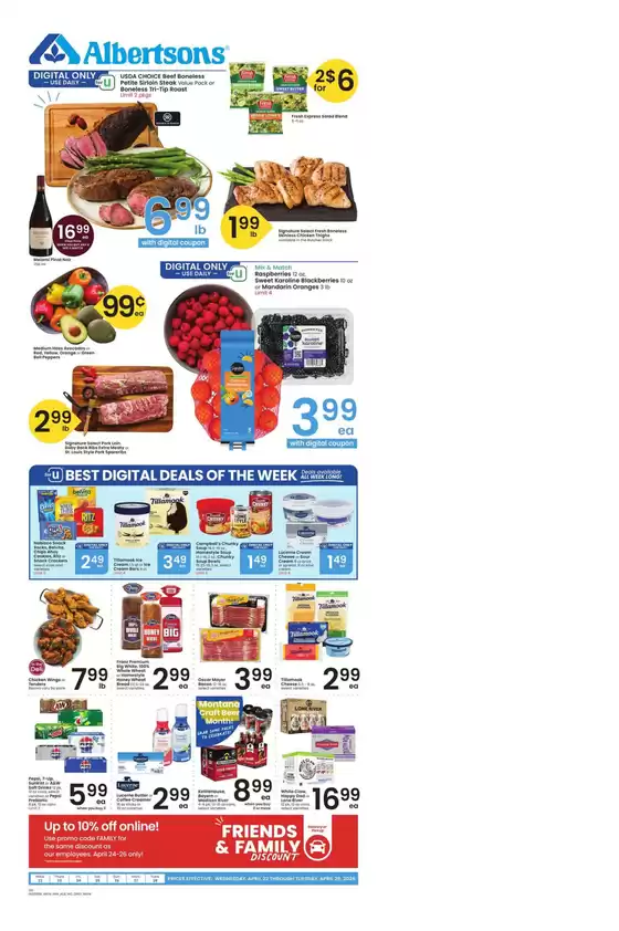 Albertsons catalogue | New offers to discover | 2026-04-22T00:00:00.000Z - 2026-04-28T00:00:00.000Z