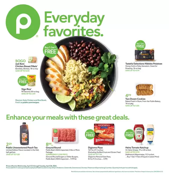 Publix catalogue | Exclusive deals and bargains | 2026-04-22T00:00:00.000Z - 2026-04-28T00:00:00.000Z