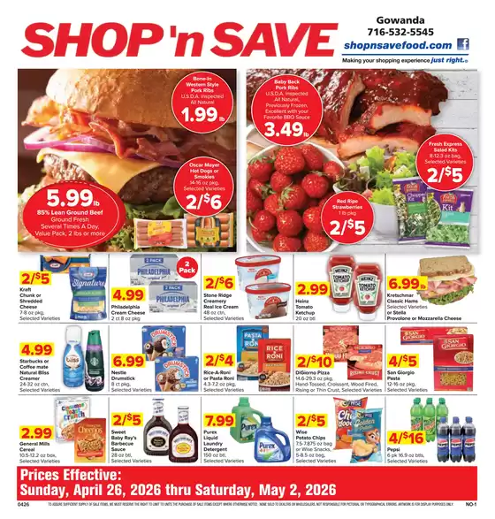 Shop 'n Save catalogue | Our best bargains | 2026-04-26T00:00:00.000Z - 2026-05-02T00:00:00.000Z