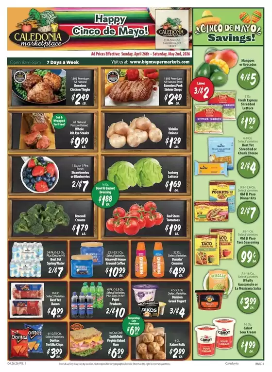 BigM Supermarkets catalogue | Weekly Specials | 2026-04-26T00:00:00.000Z - 2026-05-02T00:00:00.000Z