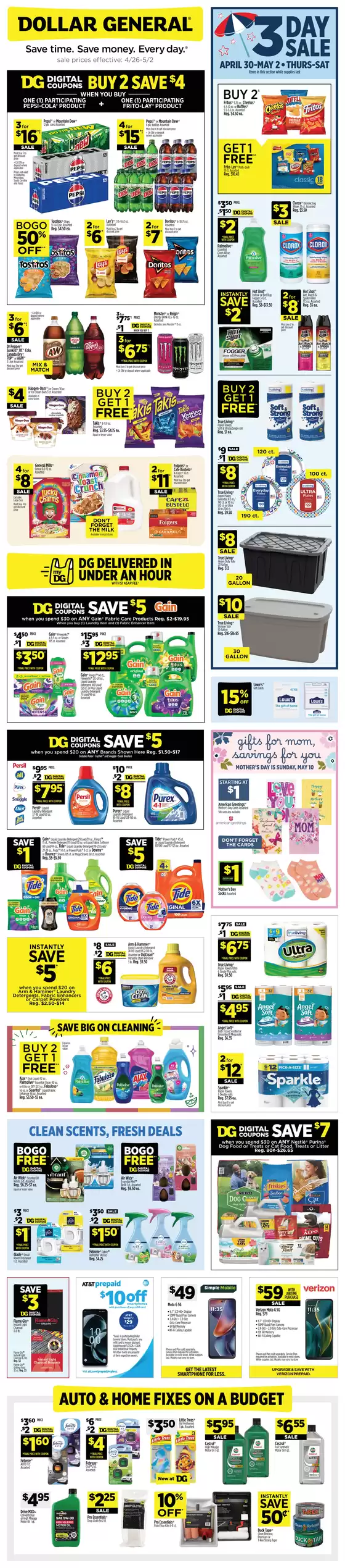 Dollar General catalogue | Save now with our deals | 2026-04-26T00:00:00.000Z - 2026-05-02T00:00:00.000Z