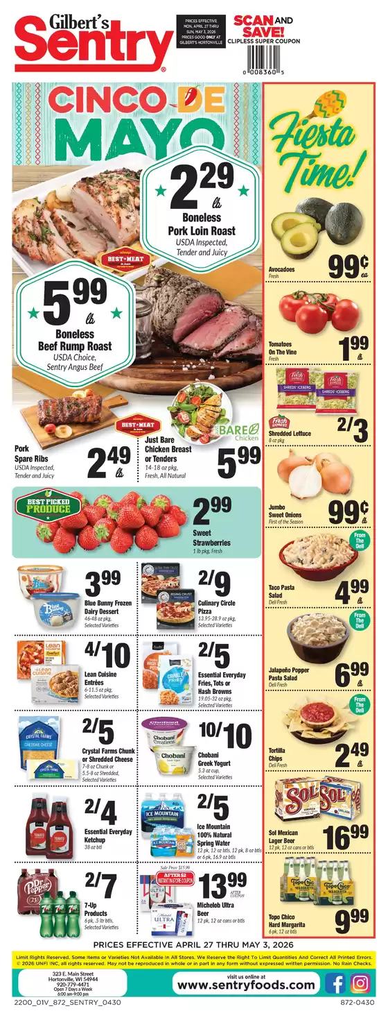 Sentry catalogue in Greenville WI | Weekly Ad | 2026-04-27T00:00:00.000Z - 2026-05-03T00:00:00.000Z