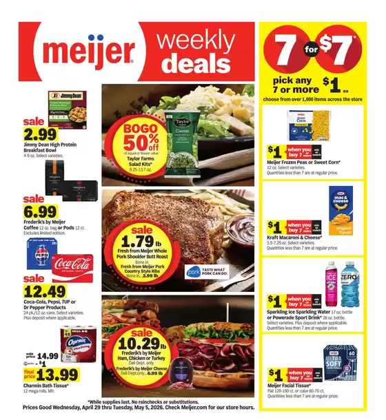 Meijer catalogue | Our best bargains | 2026-04-29T00:00:00.000Z - 2026-05-05T00:00:00.000Z