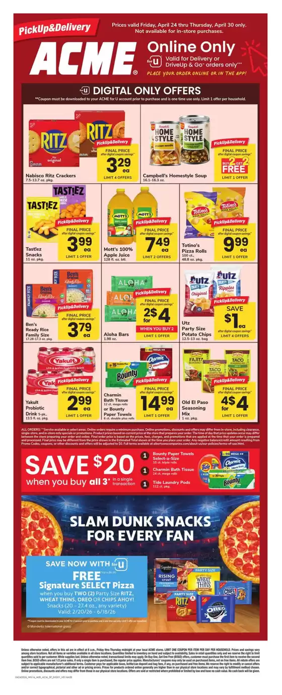 ACME catalogue | Acme Markets - SP | 2026-04-24T00:00:00.000Z - 2026-04-30T00:00:00.000Z