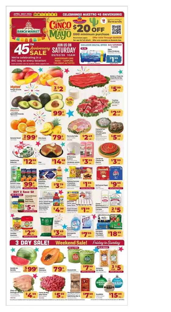 Los Altos Ranch Market catalogue in Chandler AZ | Great offer for all customers | 2026-04-29T00:00:00.000Z - 2026-05-05T00:00:00.000Z
