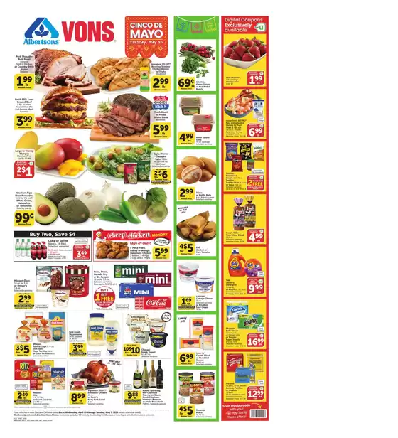 Vons catalogue in Temecula CA | Weekly Ad - SoCal | 2026-04-29T00:00:00.000Z - 2026-05-05T00:00:00.000Z