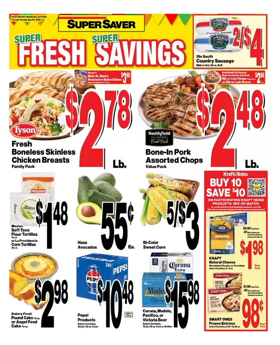 Super Saver catalogue | Top deals for all customers | 2026-04-29T00:00:00.000Z - 2026-05-05T00:00:00.000Z