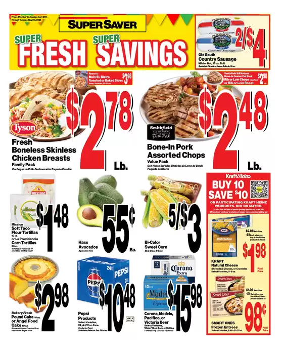 Super Saver catalogue | Top deals and discounts | 2026-04-29T00:00:00.000Z - 2026-05-05T00:00:00.000Z