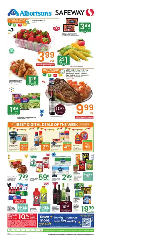 Albertsons catalogue | Discounts and promotions | 2026-04-29T00:00:00.000Z - 2026-05-05T00:00:00.000Z