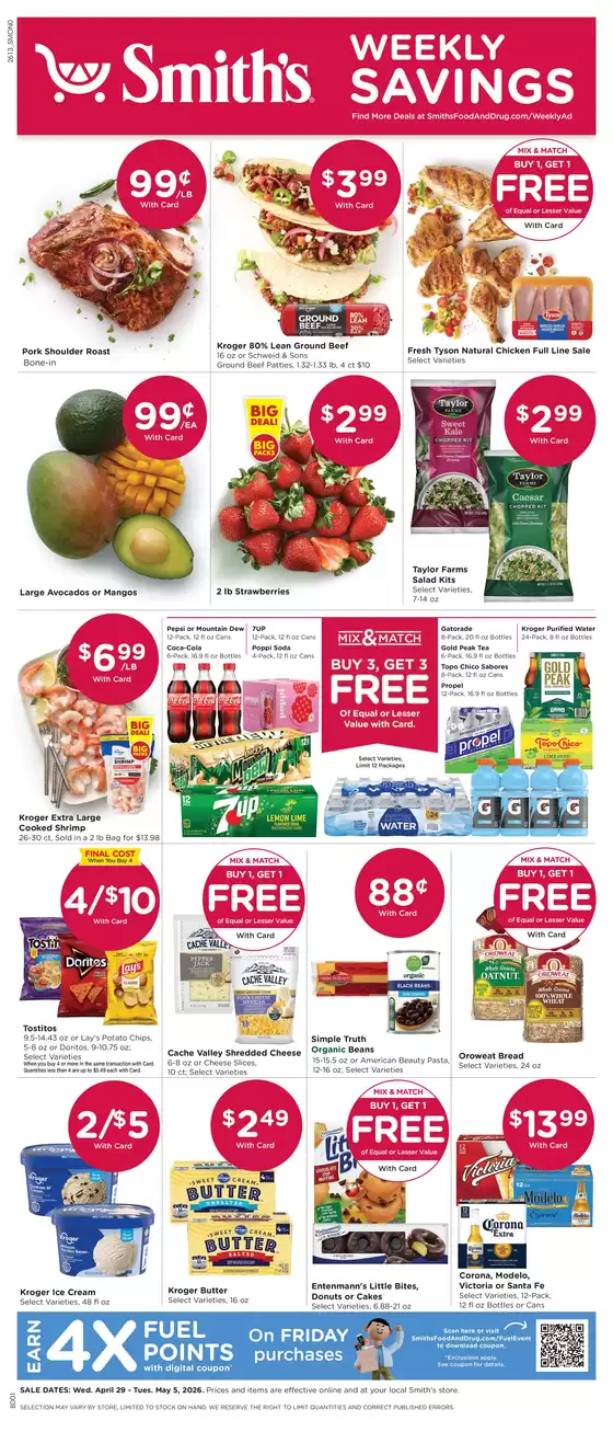 Smith's catalogue | Great discounts on selected products | 2026-04-29T00:00:00.000Z - 2026-05-05T00:00:00.000Z