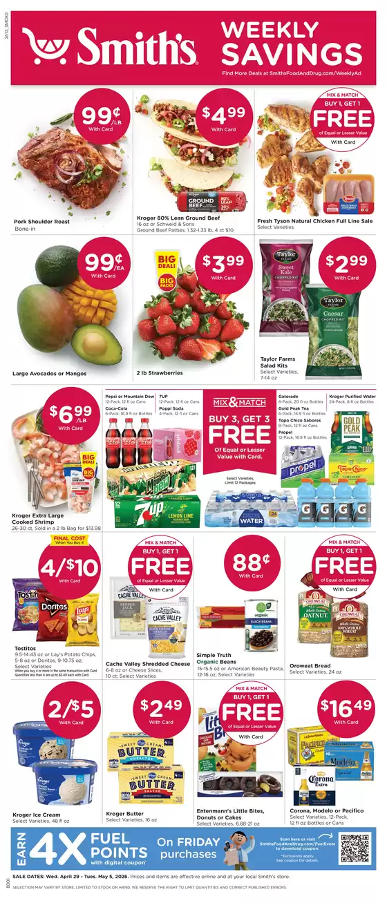 Smith's catalogue | Discounts and promotions | 2026-04-29T00:00:00.000Z - 2026-05-05T00:00:00.000Z