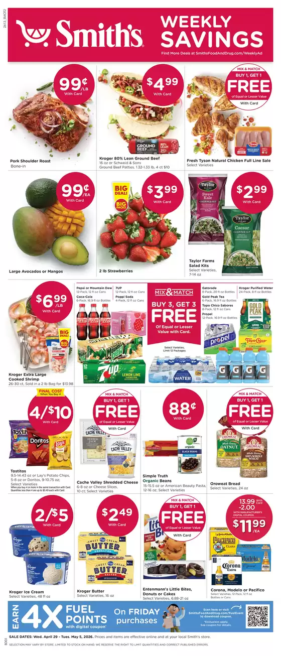 Smith's catalogue | New offers to discover | 2026-04-29T00:00:00.000Z - 2026-05-05T00:00:00.000Z