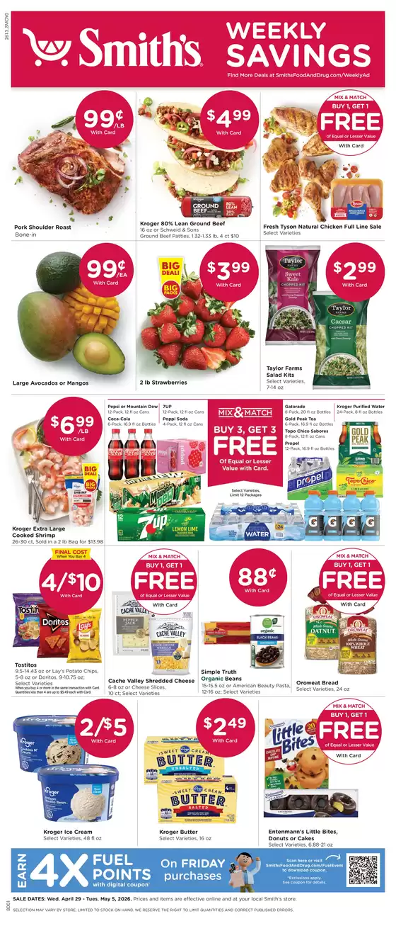 Smith's catalogue | Save now with our deals | 2026-04-29T00:00:00.000Z - 2026-05-05T00:00:00.000Z