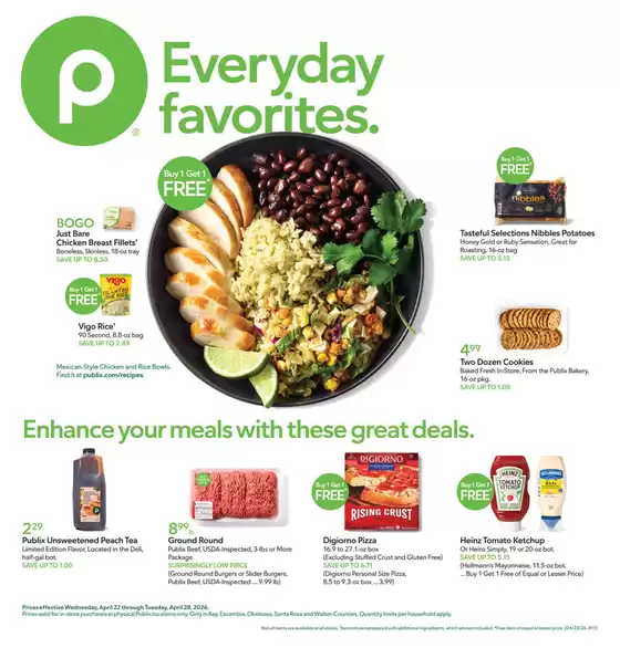 Publix catalogue | Current special promotions | 2026-04-22T00:00:00.000Z - 2026-04-28T00:00:00.000Z