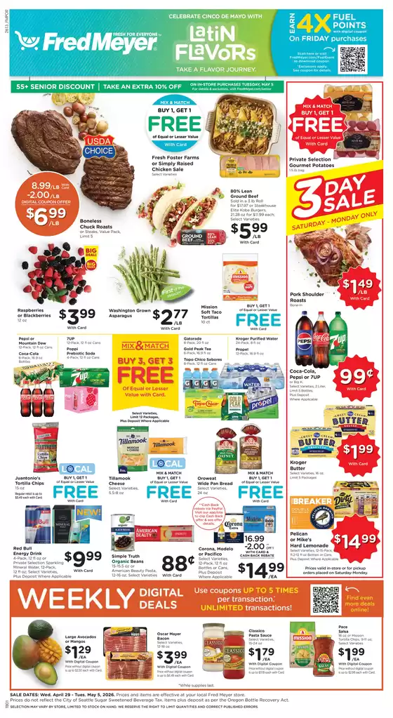 Fred Meyer catalogue | Weekly Circular | 2026-04-29T00:00:00.000Z - 2026-05-05T00:00:00.000Z