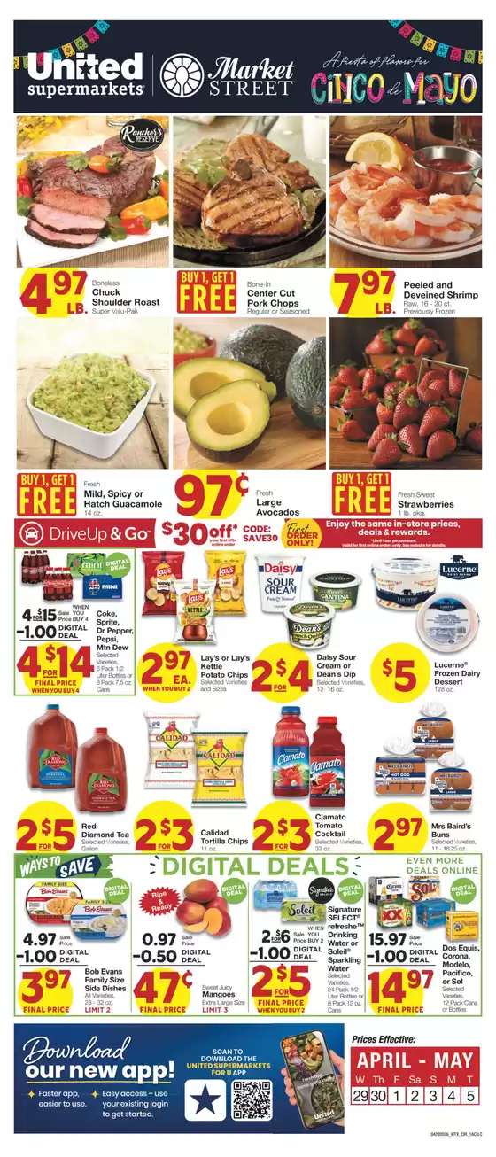 Market Street catalogue | Exclusive deals for our customers | 2026-04-28T00:00:00.000Z - 2026-05-05T00:00:00.000Z