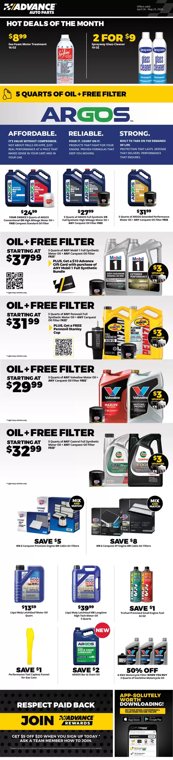 Advance Auto Parts catalogue | Period5DigitalFlyer revised1 | 2026-04-26T00:00:00.000Z - 2026-05-23T00:00:00.000Z