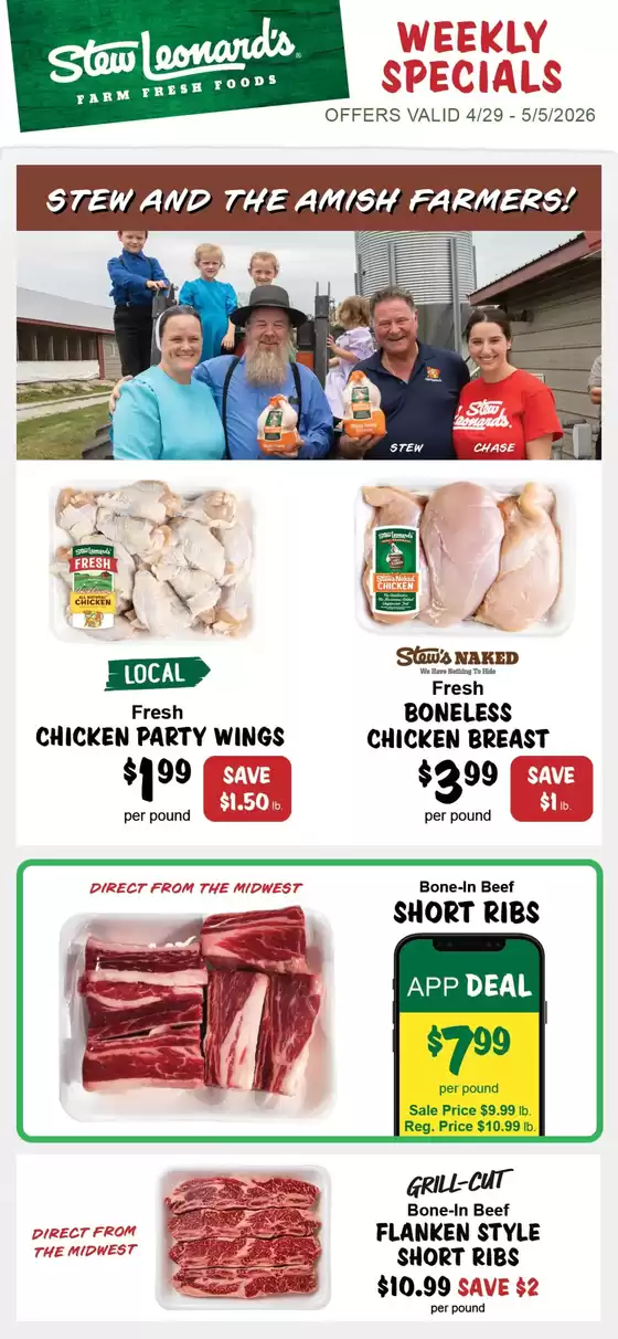Stew Leonard's catalogue | Stew Leonards weekly ad | 2026-04-29T00:00:00.000Z - 2026-05-05T00:00:00.000Z