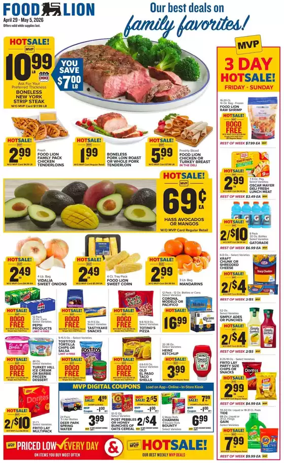 Food Lion catalogue in Grovetown GA | Weekly Ads Food Lion | 2026-04-29T00:00:00.000Z - 2026-05-05T00:00:00.000Z