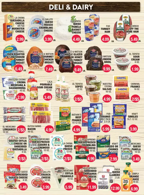 Carnicerias Jimenez catalogue | Wide range of offers | 2026-04-29T00:00:00.000Z - 2026-05-13T00:00:00.000Z