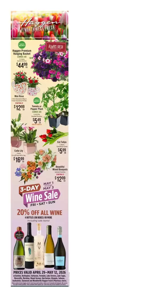 Haggen Food catalogue | Weekly Flyer | 2026-04-29T00:00:00.000Z - 2026-05-12T00:00:00.000Z