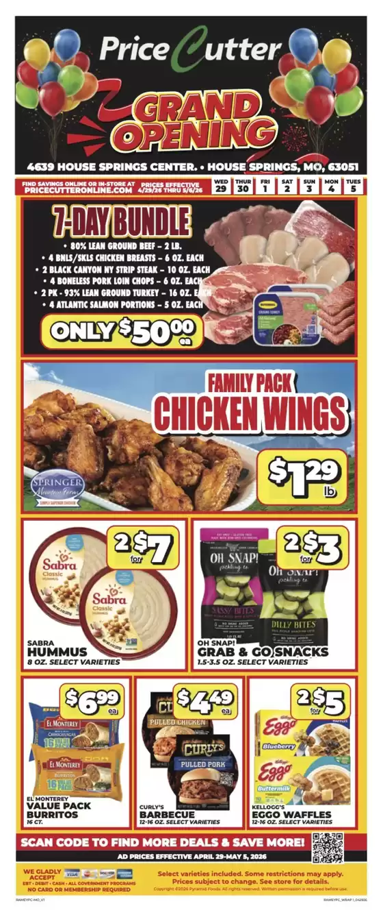 Price Cutter catalogue | Price Cutter weekly ad | 2026-04-29T00:00:00.000Z - 2026-05-05T00:00:00.000Z