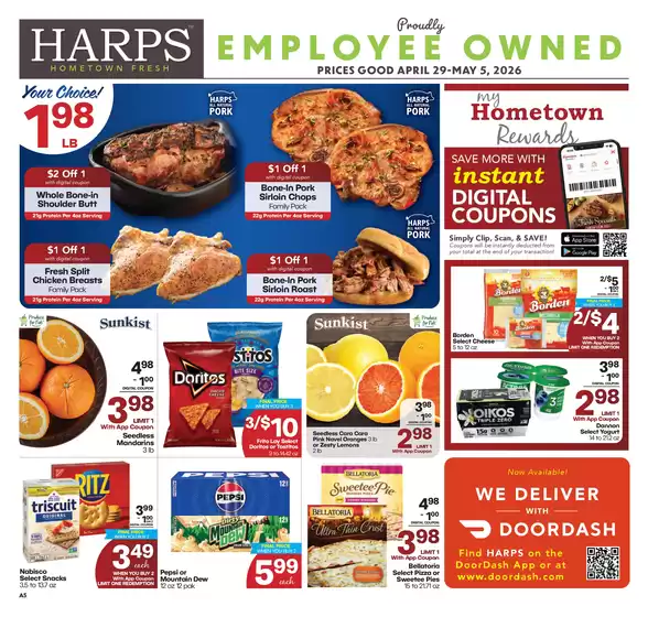 Harp's Market catalogue | Our best bargains | 2026-04-29T00:00:00.000Z - 2026-05-05T00:00:00.000Z