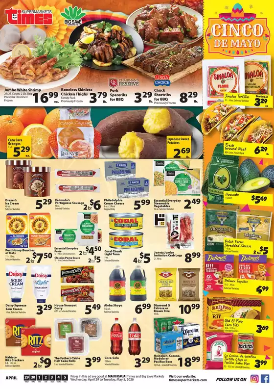 Times Supermarkets catalogue | Maui and Kauai | 2026-04-29T00:00:00.000Z - 2026-05-05T00:00:00.000Z