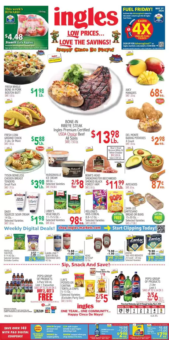 Ingles Markets catalogue | Exclusive deals and bargains | 2026-04-29T00:00:00.000Z - 2026-05-05T00:00:00.000Z