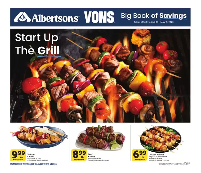 Albertsons catalogue | Albertsons - SoCal - BBS | 2026-04-29T00:00:00.000Z - 2026-05-19T00:00:00.000Z