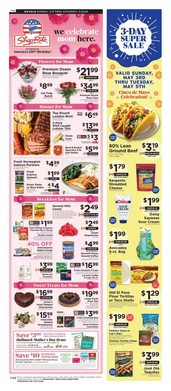 ShopRite catalogue in New York | Save now with our deals | 2026-04-30T00:00:00.000Z - 2026-05-09T00:00:00.000Z
