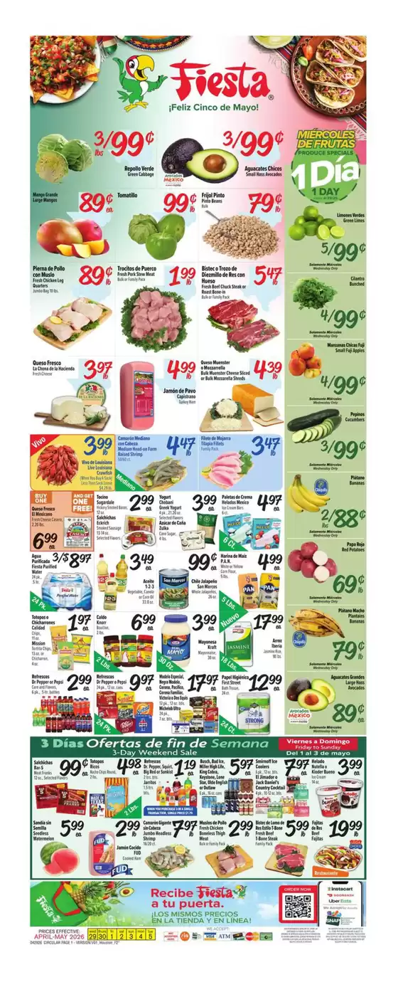 Fiesta Mart catalogue | Weekly Ad | 2026-04-29T00:00:00.000Z - 2026-05-05T00:00:00.000Z