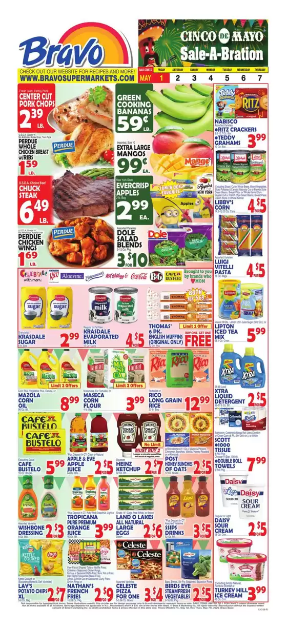 Bravo Supermarkets catalogue in New York | Offers for bargain hunters | 2026-05-01T00:00:00.000Z - 2026-05-07T00:00:00.000Z