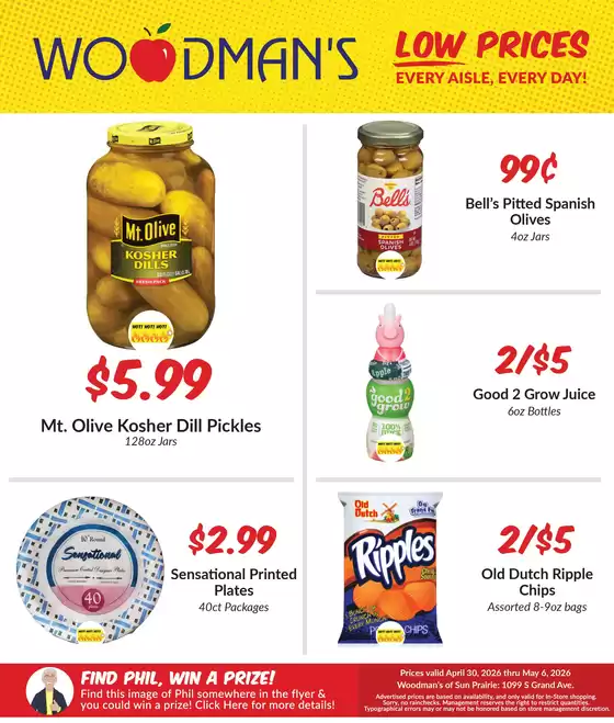 Woodman's catalogue | Current deals and offers | 2026-04-30T00:00:00.000Z - 2026-05-06T00:00:00.000Z